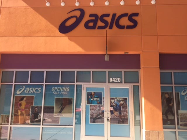 asics outlet ohio